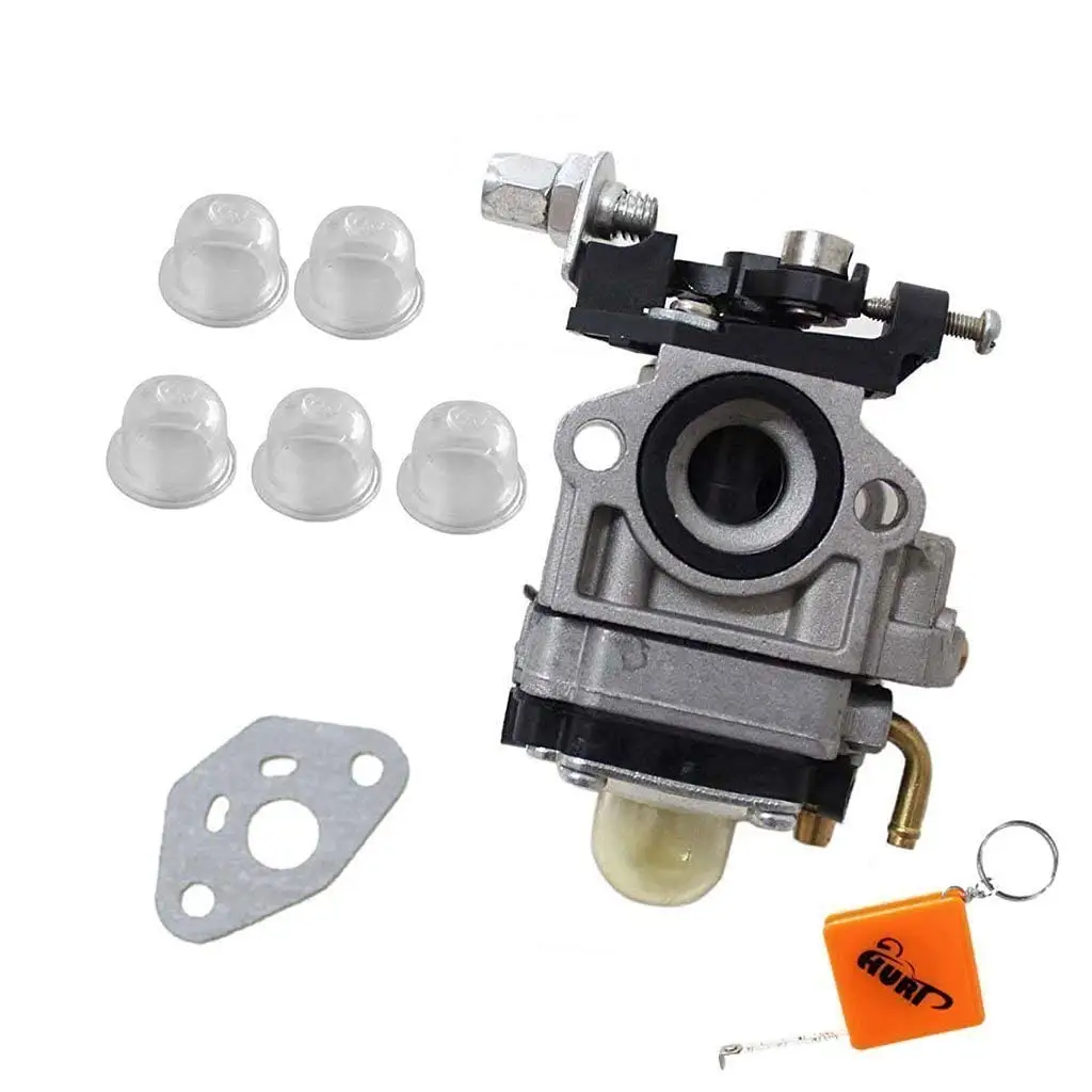 Get Quotations · HURI Carburetor with Primer Blub Gasket for Troy Bilt Back  Pack Blower 753-06442 753