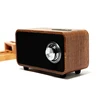 Fashion Gift Wooden Case Portable Wireless Bluetooth Speaker With Magnetic Horn Loudspeakers