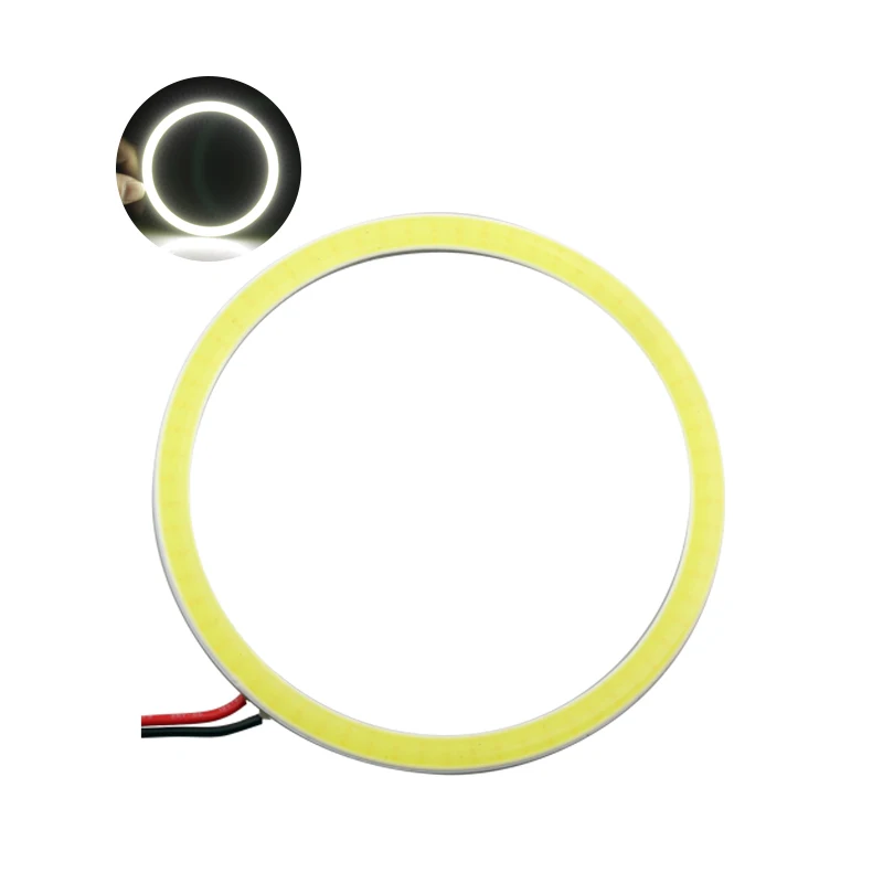 Car 60Mm 80Mm Rgb Ring Halo 12V 24V E46 Led Ring Angel Eyes Light