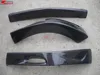 Car Front Lip (3pcs) For Evolution Evo 6 Limited Edition Extreme Style Carbon Fiber