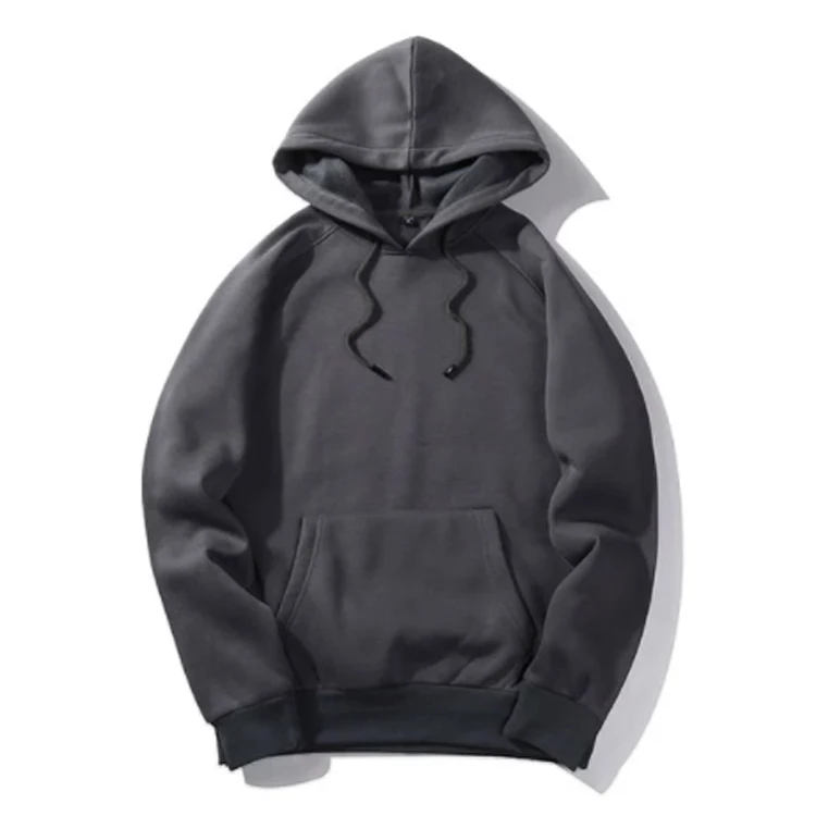 

China Manufactory oem hoodie sweatshirt 50 cotton no drawstring new hoodies style for men, Black