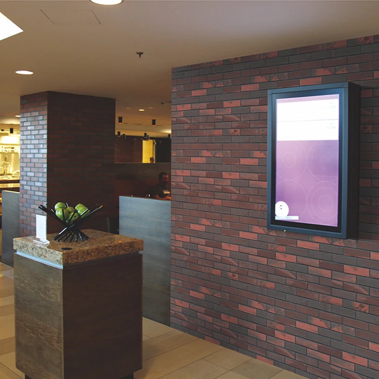 MCM wall facing flexible brick 3mm thin ceramic external wall tiles