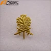 German Knight Iron Cross Oak leaves w/swords Pin Badge Silver Gold