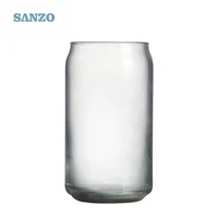 

creative bar beer glass custom LOGO printing pattern Borosilicate glass cans Beer Glass