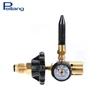 China factory full brass helium balloon regulators with rubber tilt valve