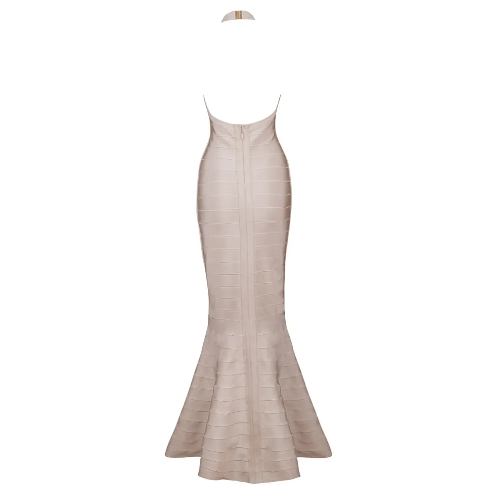 
Elegant Backless Bodycon Mermaid Wedding Bandage Dress 