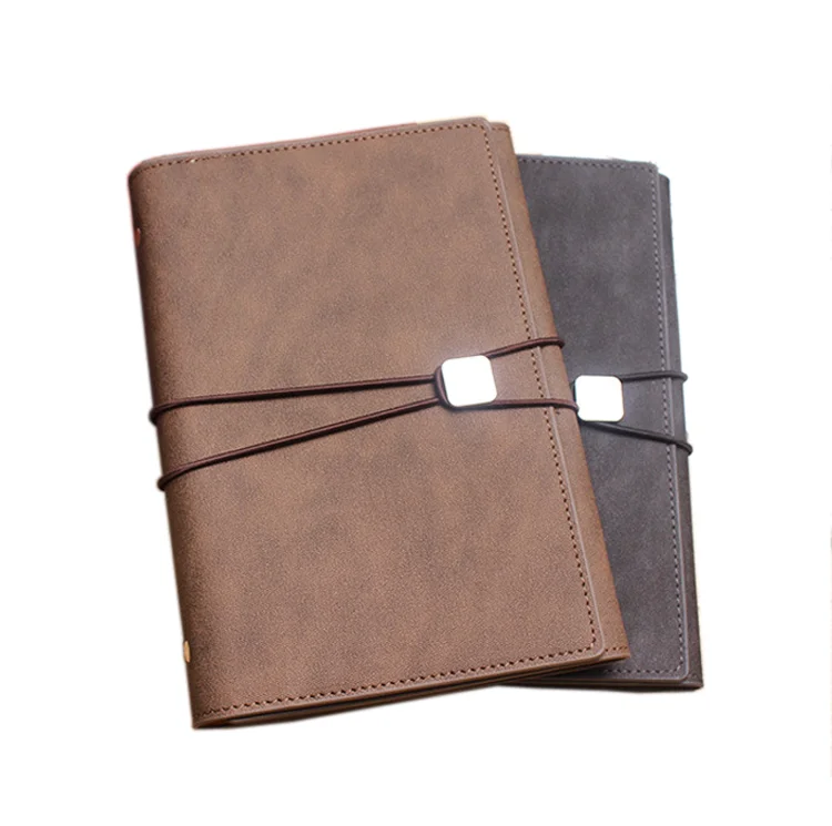 
Cheap School A3 A4 A5 leather paper custom notebooks 