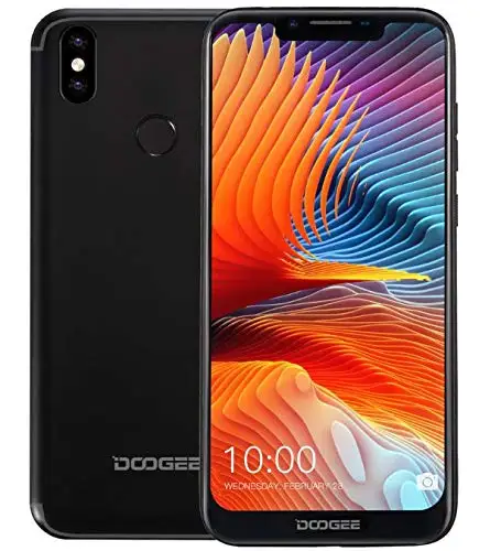 

DOOGEE BL5500 LITE Android 8.1 Smartphone unlocked (4G LTE) - super slim with 5500mAh battery, 6.19 inch U-notch Screen