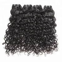 

Queen Hair Products Cuticle Aligned Hair Hot Selling Top Grade 10A Remy Mink 100% Virgin Peruvian Water Wave Human Hair Bundles