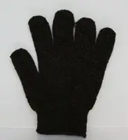 

13 Gram Cheap Exfoliating Black Nylon Bath Gloves