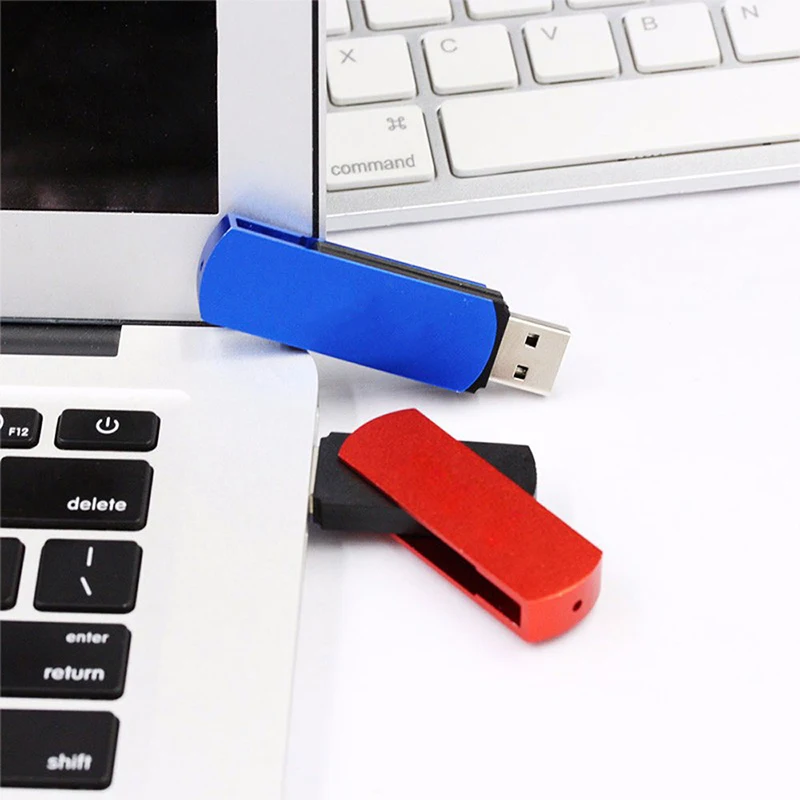 

Wholesale Plastic swivel USB Flash Drive 8gb rotary usb flash stick u disk pendrive free shipping