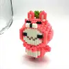 Functional DIY Plastic ABS Diamond Mini Custom Deformed blocks Made with your image/cartoon/building/artwork