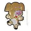 China supplier shoulder epaulets embroidery net weave patch