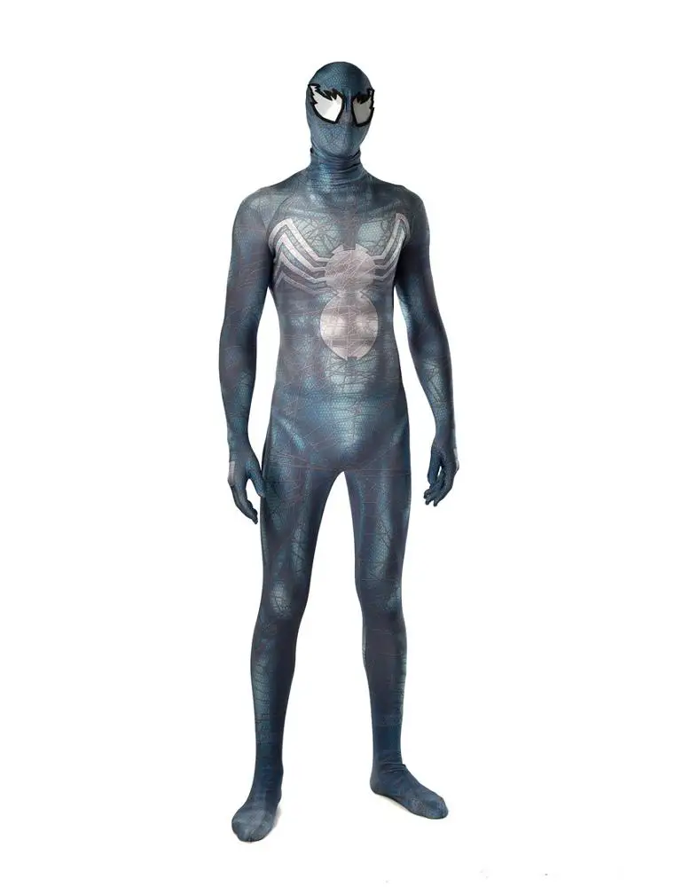 

3D Digital Print Venom deadly guardian Marvel Spiderman cosplay Siamese tights children adult costumes, N/a