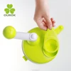 Turning Handle Potato Chopper with Egg Spoon