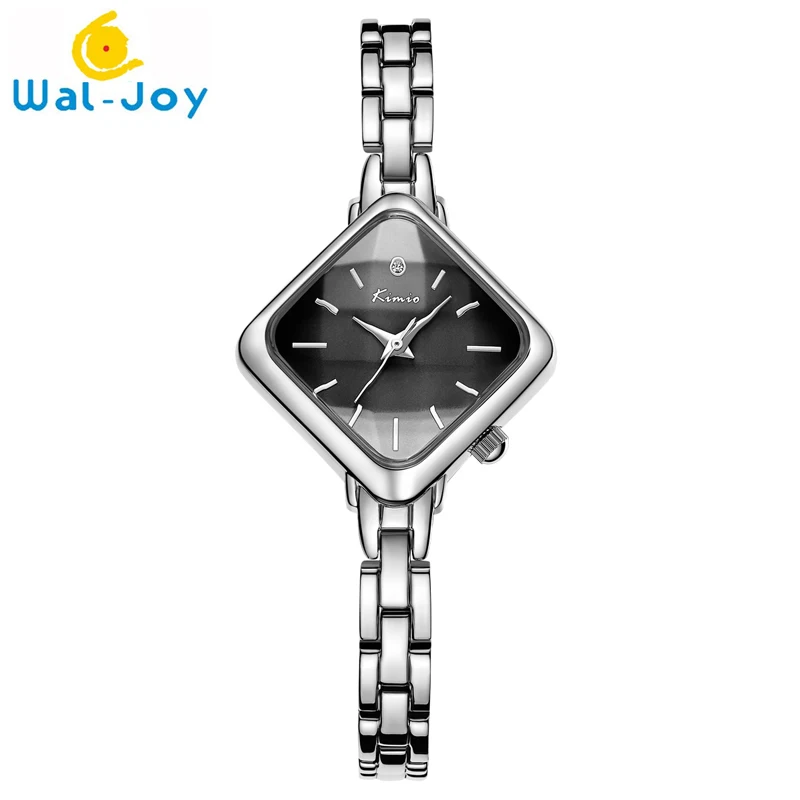 

WJ-6897 Kimio Brand Woman Bracelet Watch Simple Ladies Rectangle Dress Quartz Watch Alloy Band Wrist Watches For Female