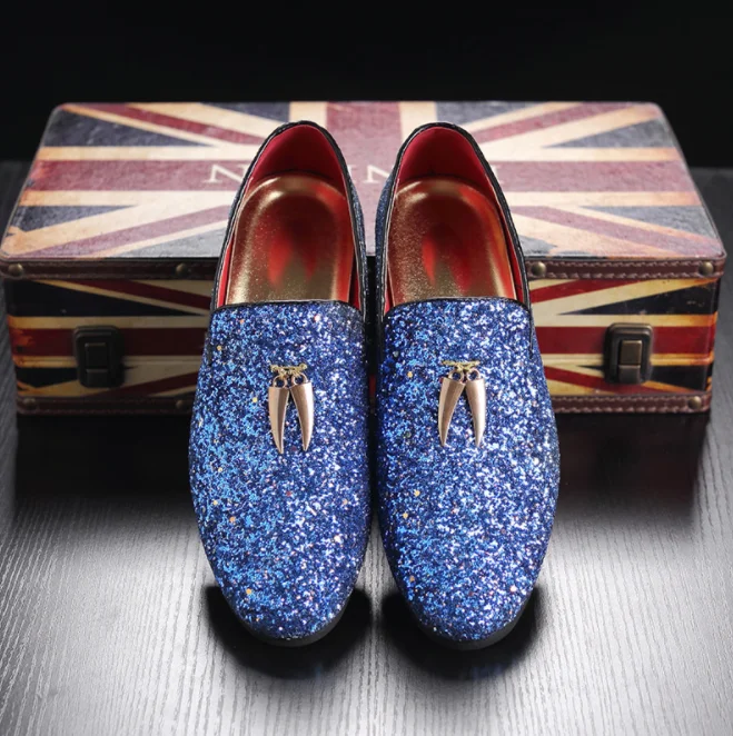 

c11300a newest plus size slip on dress shoes for men