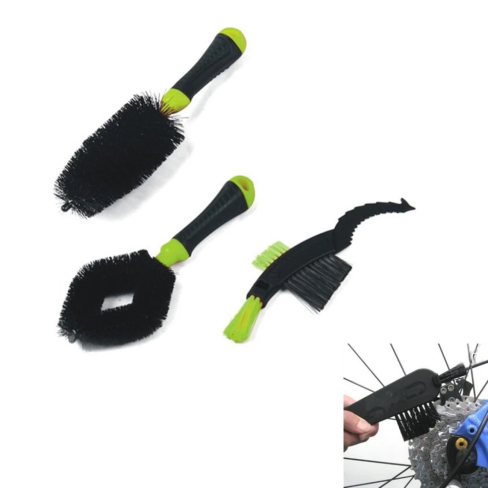 

3 in 1 chain brush motorcycle for bicycle cleaning