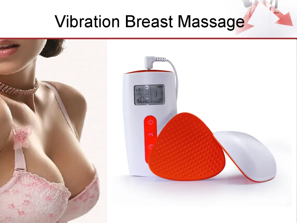 High Frequency Vibration Bust Lift Enhancer Machine Hot Compress Chest