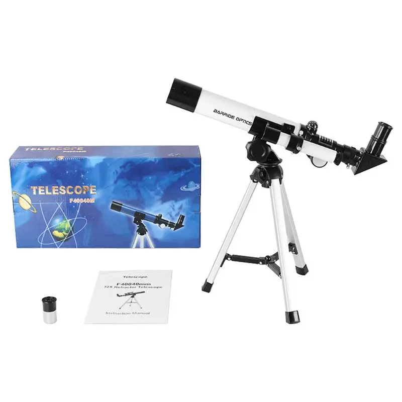 Bm40040m1 Good Quality 40mm Refractor Astronomical Small Telescope