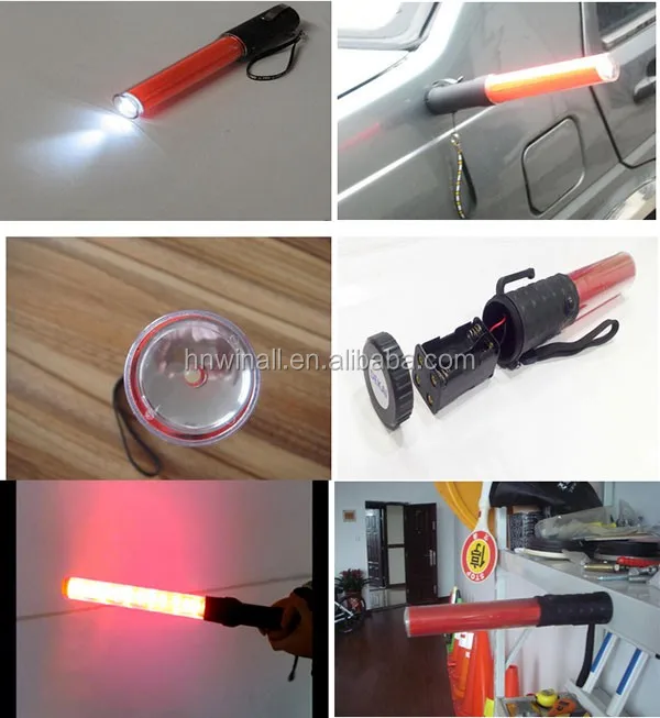 Battery Operated Police Marshalling Torches For Traffic Security Buy