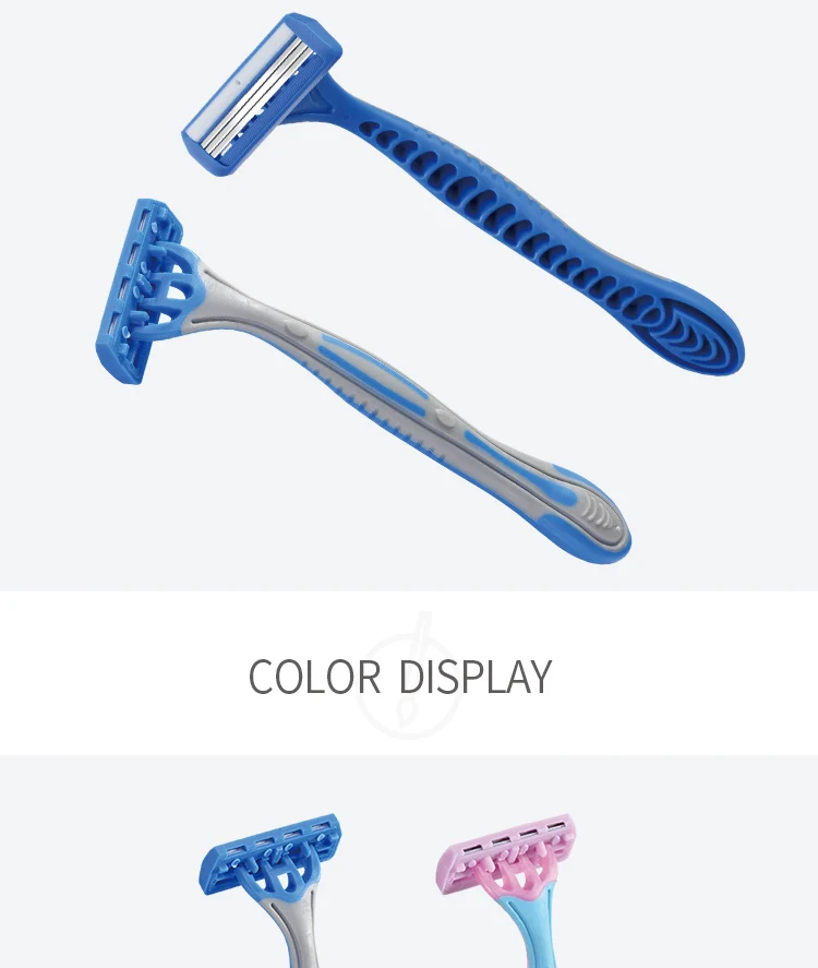 3 blades razor