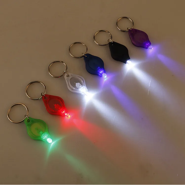 Llaveros Camping Light Plastic Diamond Custom Led Black Light Keychain ...