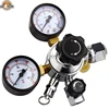 CGA320 Beer Keg Regulator CO2 Tank Regulator 0-60PSI Working Pressure 0-3000PSI Tank Pressure W21.8 with Female Thread 1/4 NPT