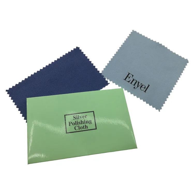 
Microfiber Custom Printed Logo Sterling Silver Jewelry Cleaner Care Cleaning Polishing Cloth For Jewelry 