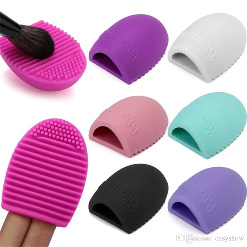 

Rubber Make up Blush Brush Cleaners Scrubber Cleaner Cosmetic Washboard Cleaning Tools