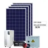 Complete 5kw whole kit delivery home solar panel kits complete solar system 5000w