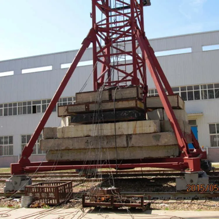 New Movable Tower Crane With Mast Section For Sale