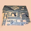 acrylic plate frame +9 g micro servo perspex DIY meArm mini industrial robotic arm neon red acrylic robotic claw