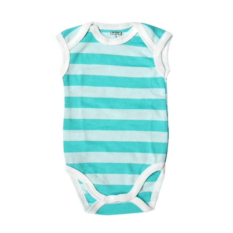 

Hot sale mixed colors newborn romper sleeveless infant cotton bodysuit summer baby clothes, Mixed color