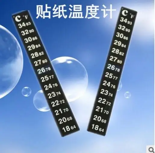 

stick-op digitale aquarium aquarium koelkast Thermometer Sticker Temperatuur temp meting stickers, N/a