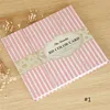 120 Colors Pink Stripe Flower Patttern Nail Gel Polish Display Card Book Chart with Tips Nail Art Salon