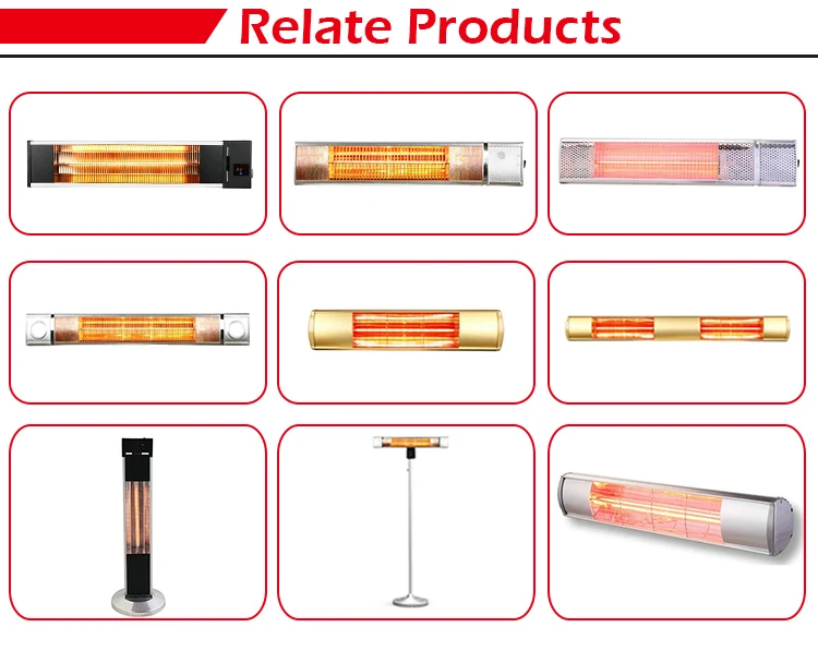 Infrared Electric Heater, Wall, 1500W - detail 14