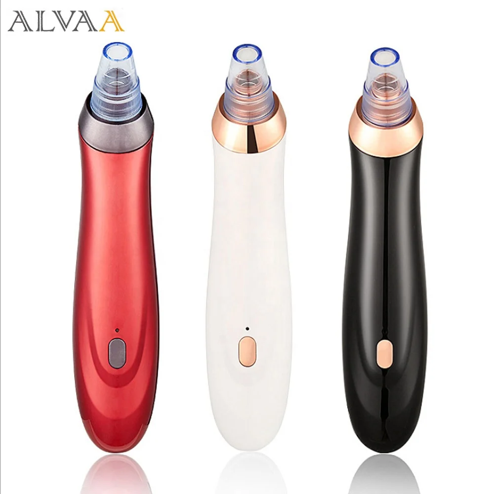 

Home Use Hot Sale Beauty Ultrasonic Facial Blackhead Acne Extraction Machine Wholesale, Gold or oem color