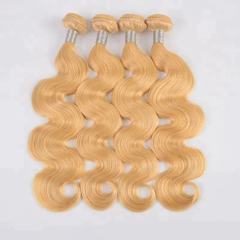 

Top Grade Silky Virgin Remy Hair 613 Body Honey Blonde White Women Favorite Wet And Wave Mink Human Hair Bundles
