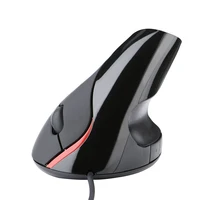 

USB wired vertical mouse to add customer logo brand