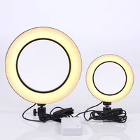 

LED Ring Light kit with Tripod Mode 3-Level Brightness Video Camera Ring LED Lamp Light for Makeup