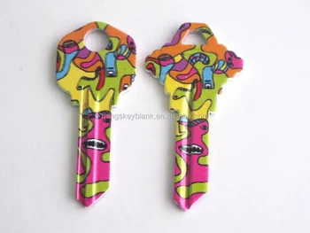 Top Quality Kw1 And Sc1 Customize Designed Colors Blank Key And