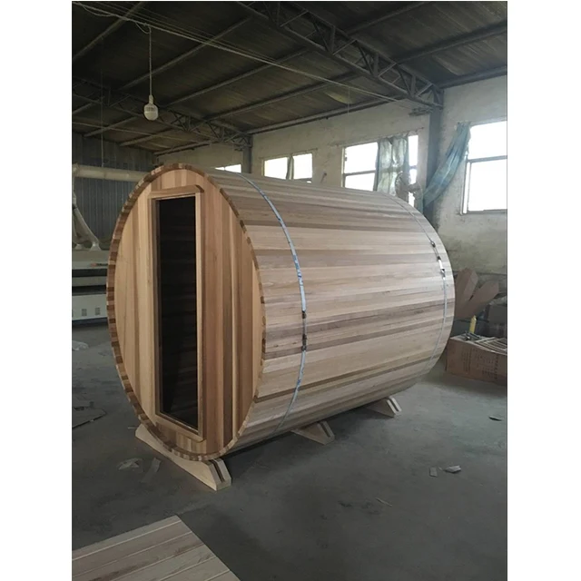 
High quality outdoor barrel sauna room  (60754167982)