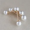 fashion shirt collar bar button, collar pearl button for decoration