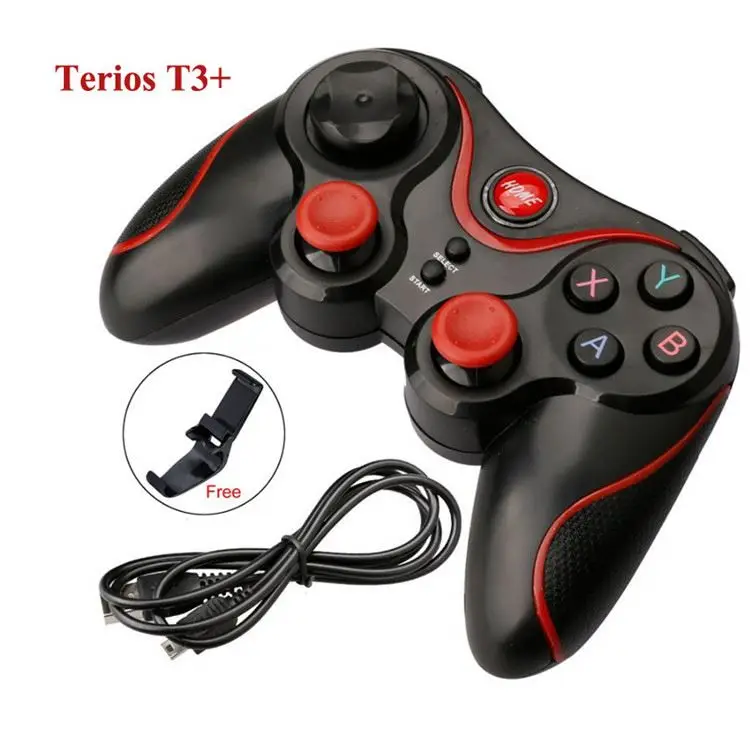 Cheap T3 Smartphone Game Controller Wireless BT 3.0 Phone Gamepad Joystick For Android Pad Tablet Pc Tv Box With Mobile Holder