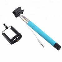 

Cheap Piece Wholesale Control-By-Wire Selfie Stick For Mobile Phone