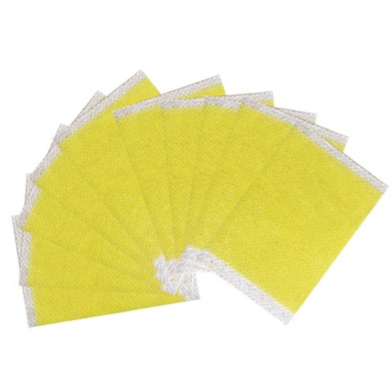 

200 Pieces=20 Bags Burn Your Fat Body Slimming Patch Slim Belly Patch, Yellow