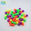 XULIN DIY random mixing color acrylic neon rubber loose round beads