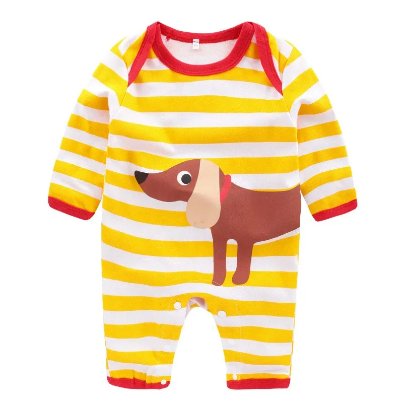 Wholesale Baby Clothes Kids Frock Animal Designs Rompers For Winter ...
