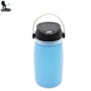 NKSB9104 Multi-functional Waterproof Silicone Solar Lantern and Storage Bottle with USB Cable Rechargeable LED Lights Lantern